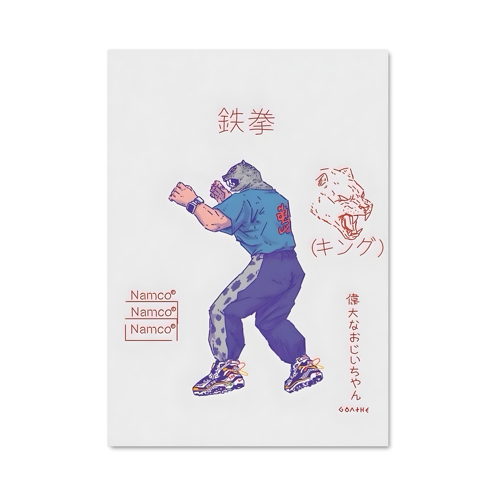Poster Blue Fighter